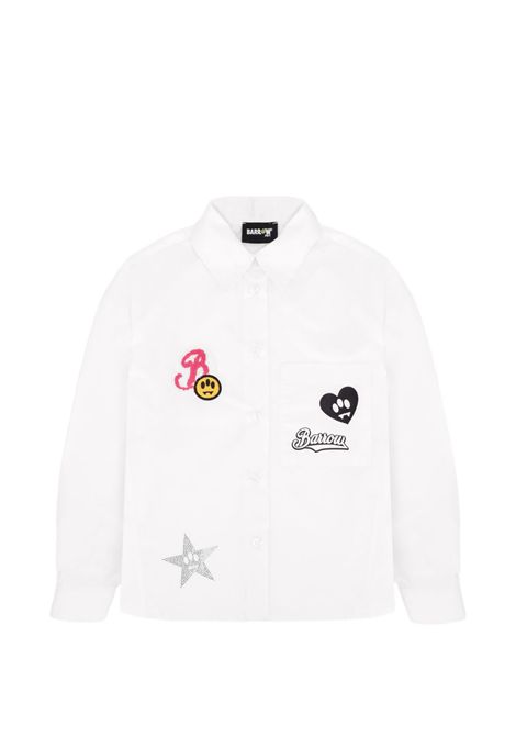 Camicia con logo BARROW KIDS | S6BKJGSI154002